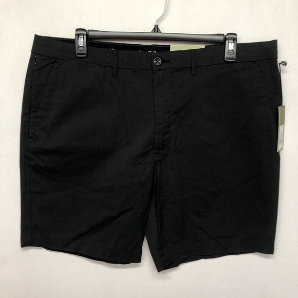 NWT Goodfellow & Co. Men Chino Tech Shorts Size 42 Black B222 -17 - Picture 12 of 16